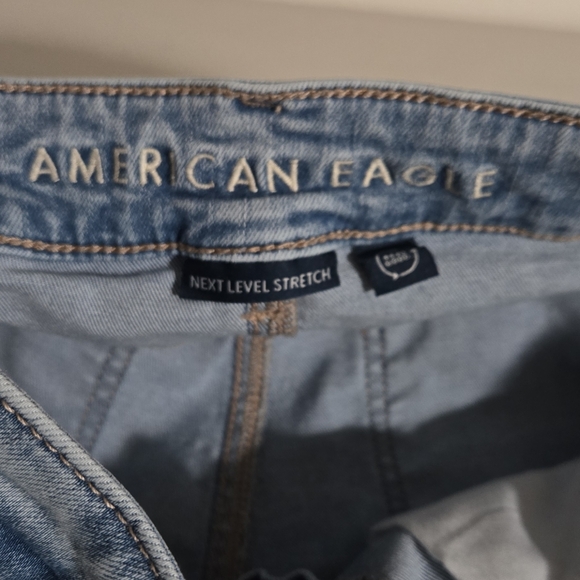 American Eagle Super High Rise Flare Next Level 2024 Jeans Size 12 Long - Picture 11 of 14